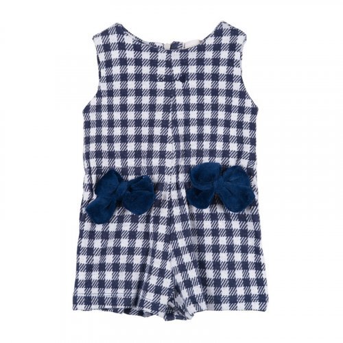 Babygro with blue bow_10164