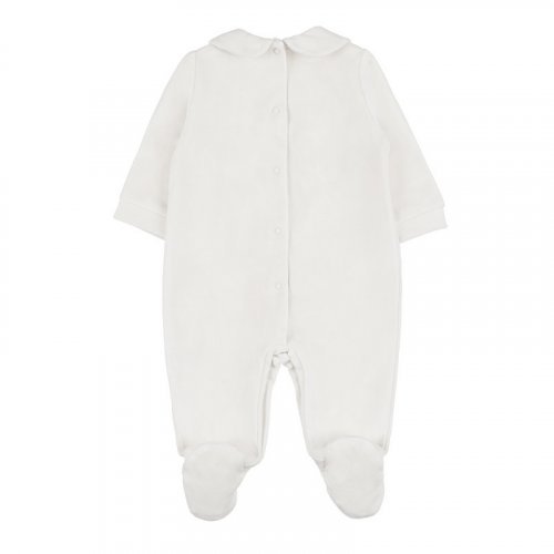 White babygro with collar_10557