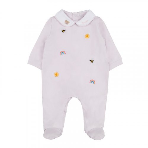 Babygro with graphics and collar