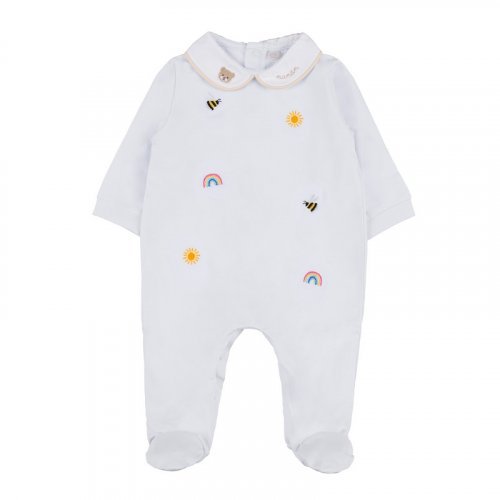 Babygro with graphics and collar