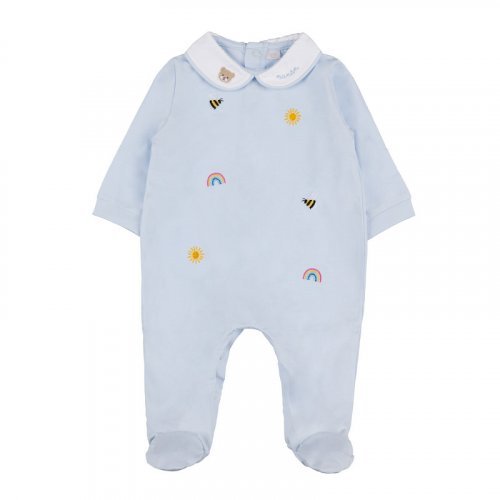 Babygro with graphics and collar