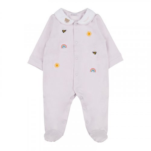 Babygro with graphics and collar