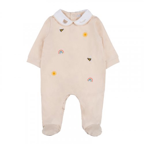 Babygro with graphics and collar