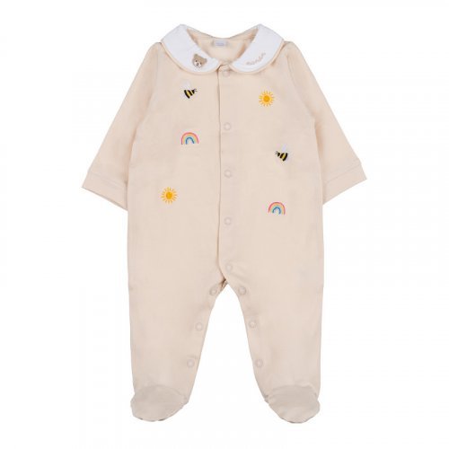 Babygro with graphics and collar