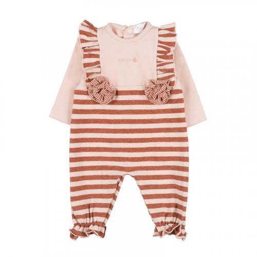 Babygrow with dungarees