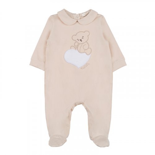 Beige babygro_9941