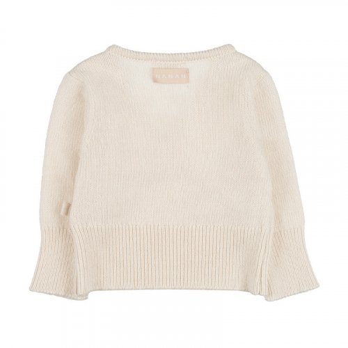 Beige heart-warmer cardigan_10805