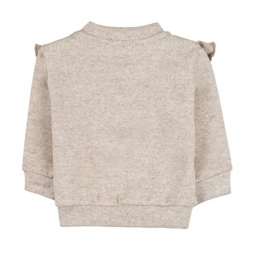 Beige ruffled sweater_10794