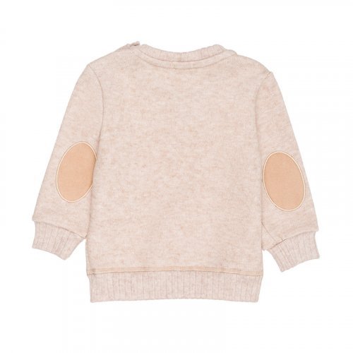 Beige Sweater With Patches_6306