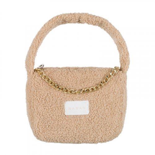 Beige swirl handbag_10369