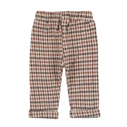 Beige tartan trousers_10609