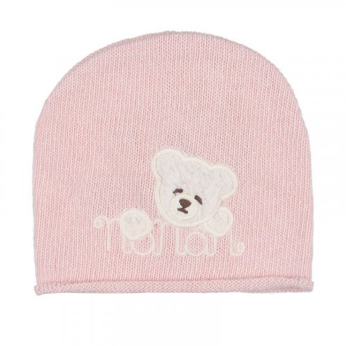 Gorro de hilo rosa_9623