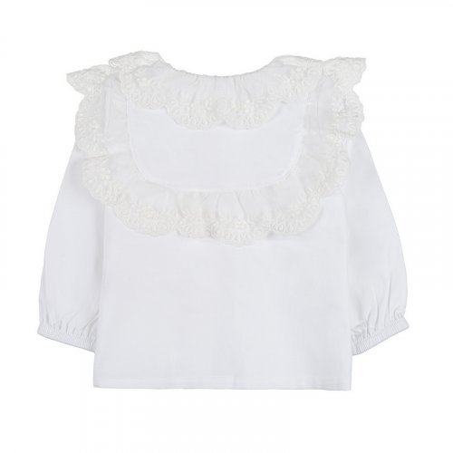 Blouse with ruffles_10766