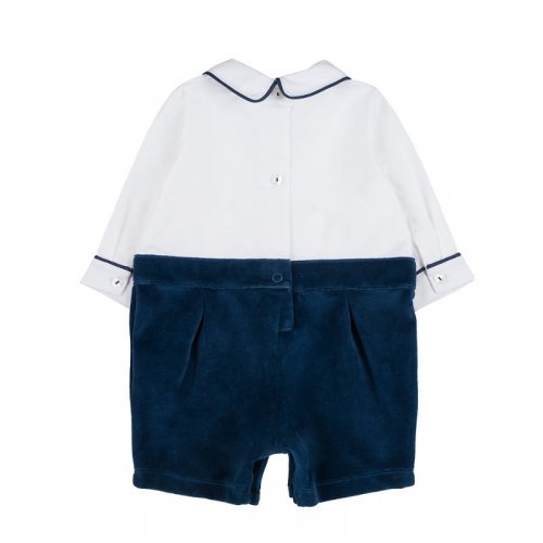 Blue babygro_10621