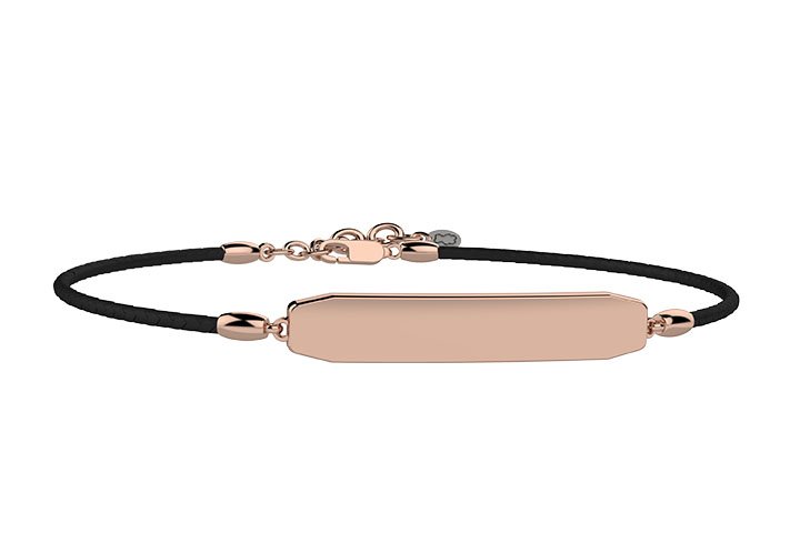 Bracciale "Daddy Love" incidibile in Argento 925