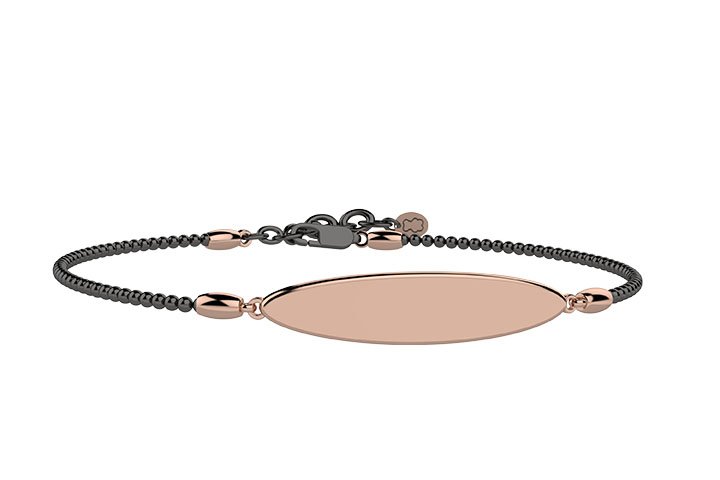 Bracciale "Daddy Love" incidibile in Argento 925