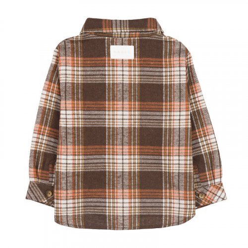 Brown shirt jacket_10699