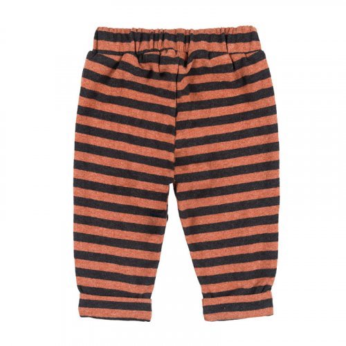 Brown striped trousers_10662