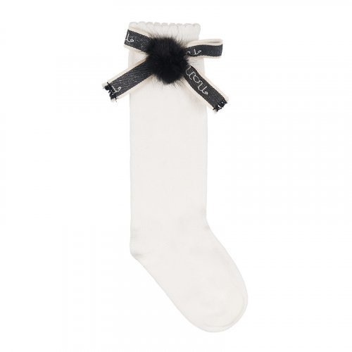 Chaussettes Crème_6579