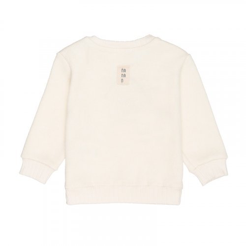 Cream Sweater With Bear_6308