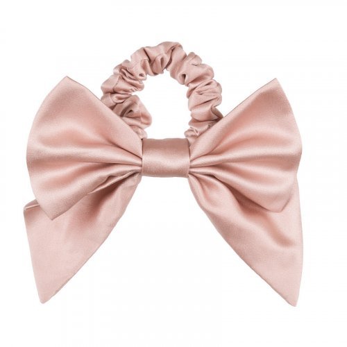 Douchesse satin hair tie