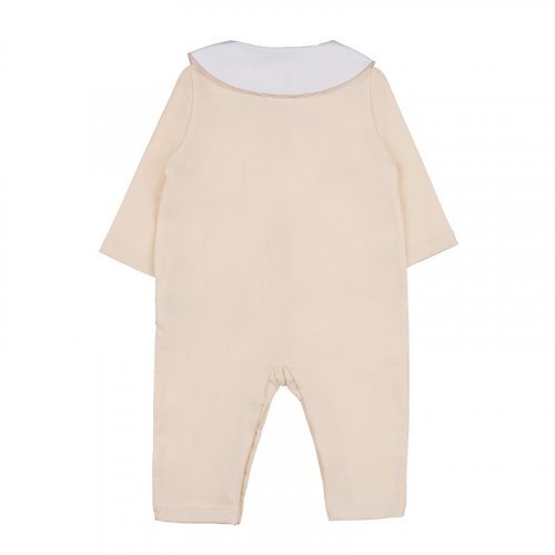 Front opening babygro with collar_11294