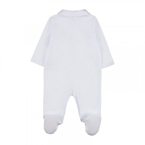 Front opening babygro with foot_11658