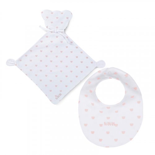 Gift Box: Doudou+ bib pink_11077