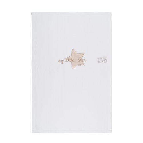 Gray bed blanket "My little star"_9127