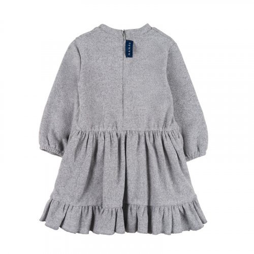 Gray knitted dress_10880