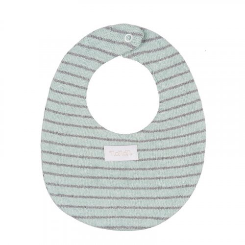 Green Striped Bib with Star_6913