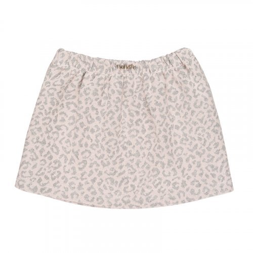 Leopard Jacquard Skirt