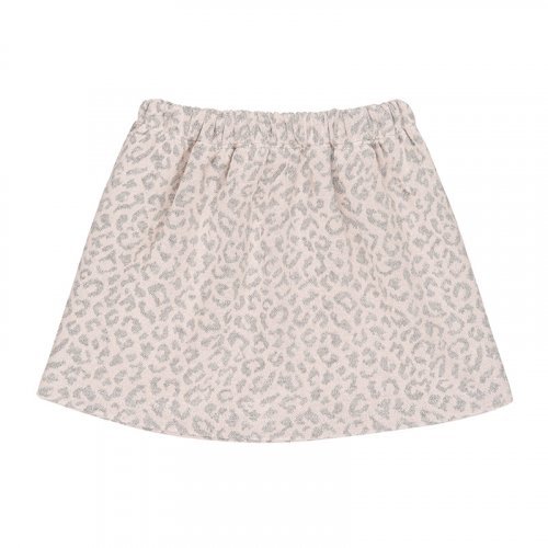 Leopard Jacquard Skirt_6892