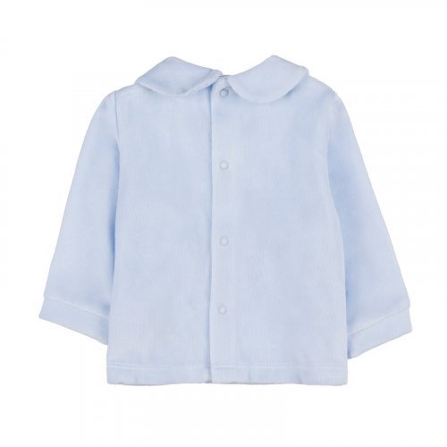 Light blue babygro with graphics_9882