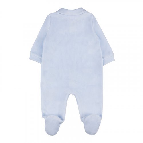 Light blue babygro with graphics_9898