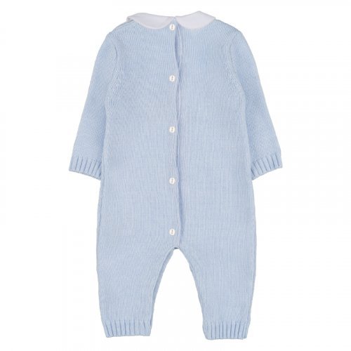 Light blue yarn babygro_10267