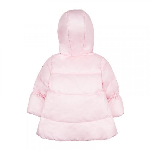 Long Pink Down Jacket_6670