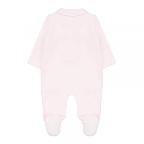 OPEN FRONT BABYGROW W/TEDDY BEAR_7004