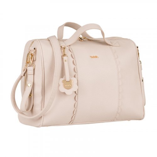 Wickeltasche beige mit Spaziergang_8983