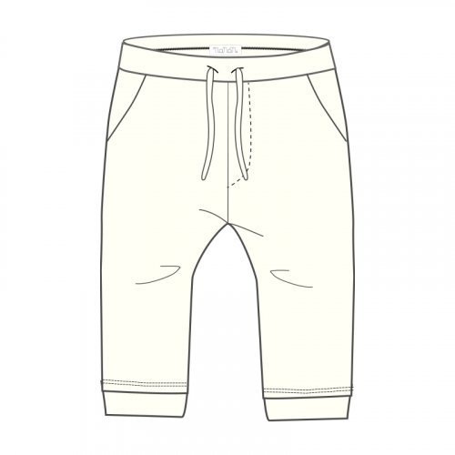 Pantalon Crème_9187