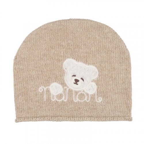 Casquette en fil beige_9627