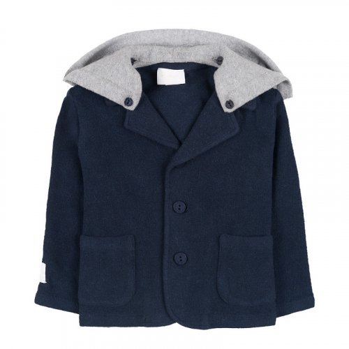 Chaqueta con capucha azul_9793