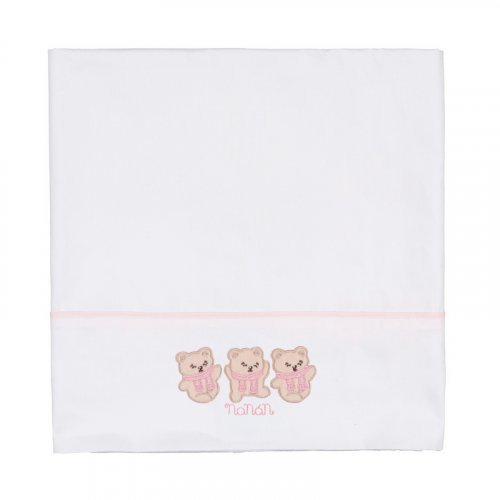 Draps roses avec graphiques_10035