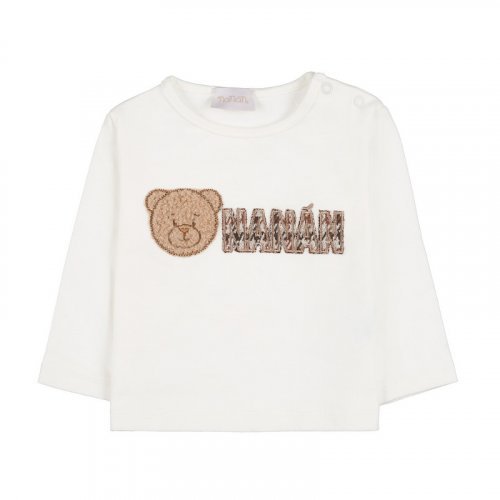 T-shirt avec ours et inscription Nanan_10141