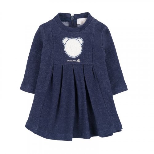 Robe avec ourson bleu