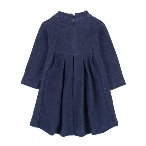 Robe avec ourson bleu_10736