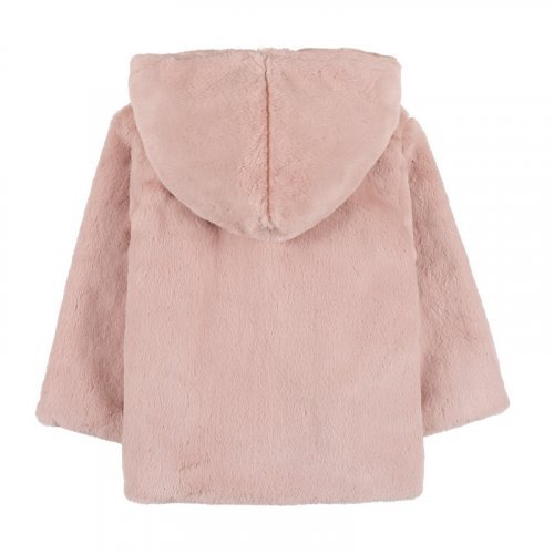 Manteau de fourrure rose_10849