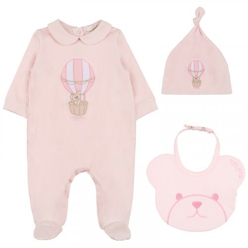 Ensemble body + bonnet + bavoir