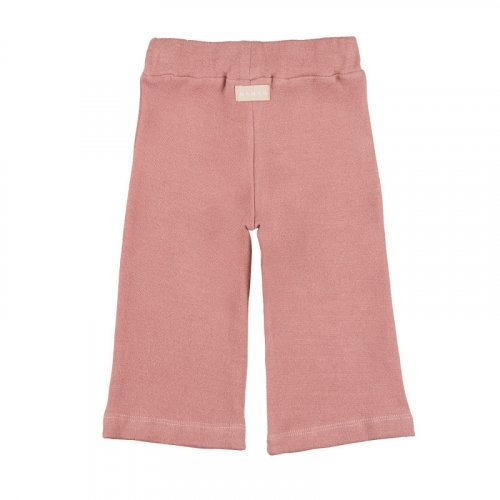 Pantalon en molleton rose_10832