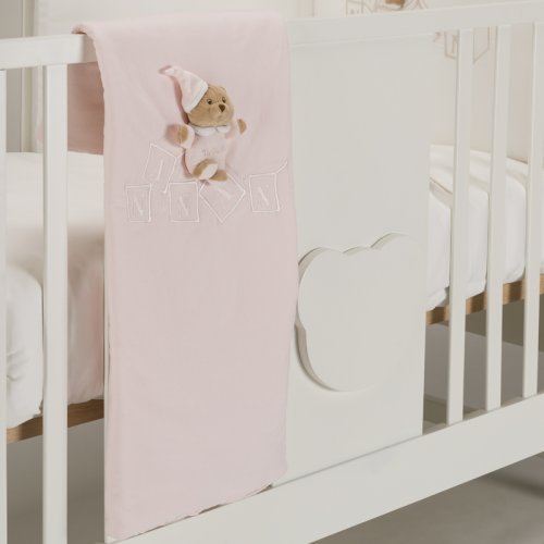 Couverture de lit bébé Dadini rose_11020